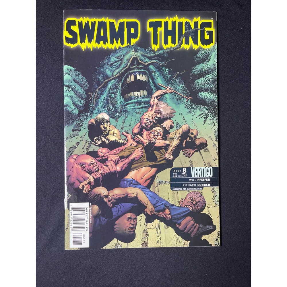 Swamp Thing Comic Book Issue 8 Vertigo Comics Will Pfeiffer Richard Corben